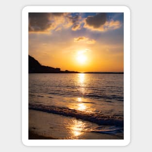 Photography - Sunset in Japan Sticker